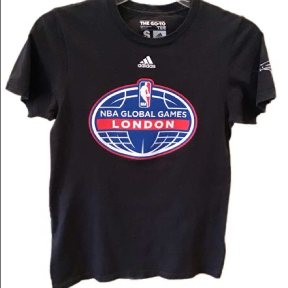 ADIDAS NBA London global games T-shirt S